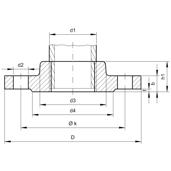 Typ 13 Gewindeflansche - Gröditzer Fittings A.L.